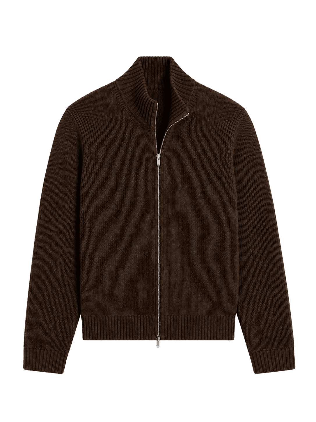 FULL ZIP - BROWN 