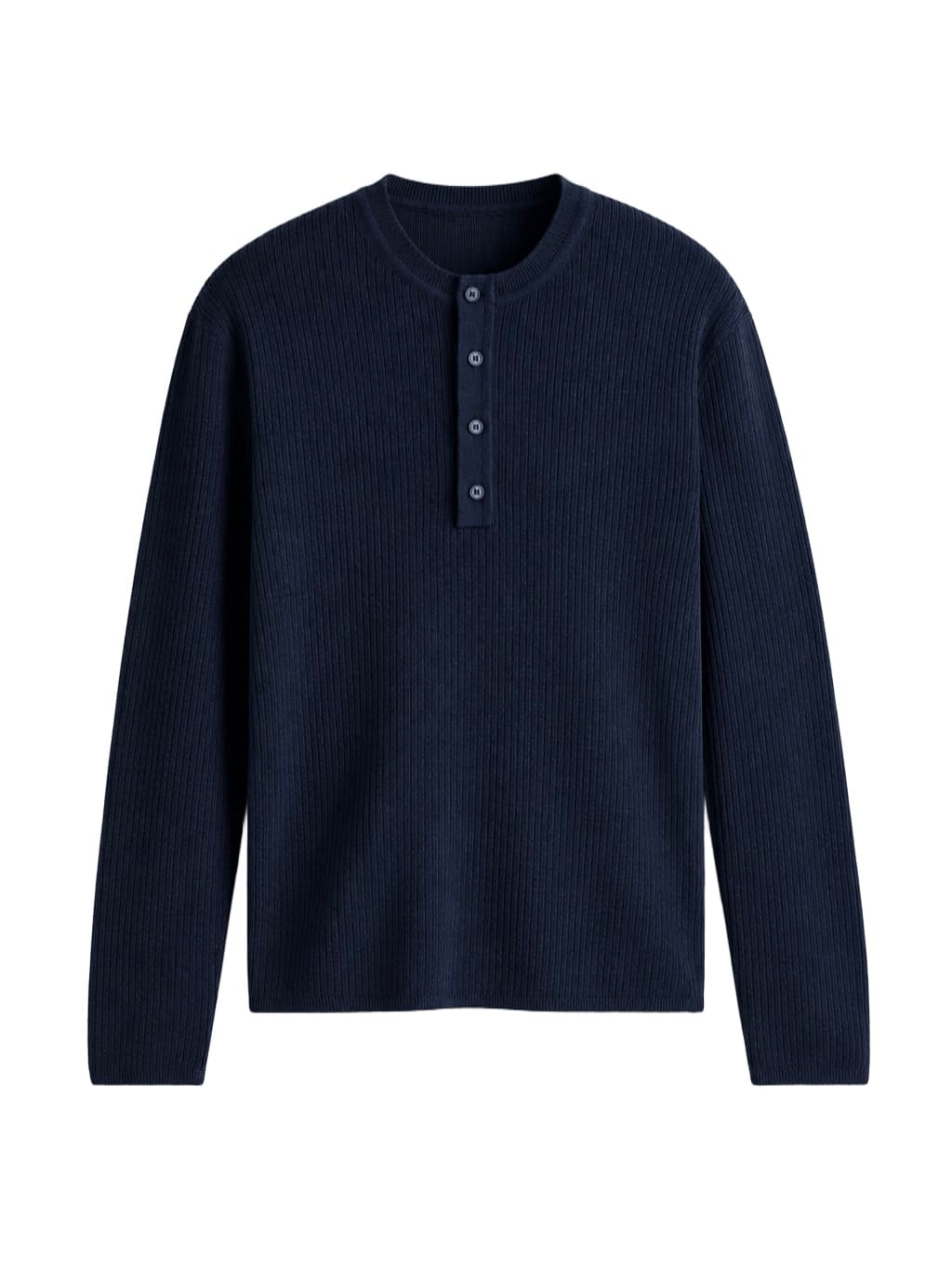 HENLEY LONG SLEEVES - NAVY